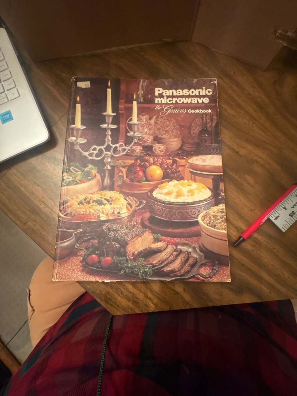 Panasonic Microwave The Genius Cookbook Vintage 1978 Hardcover